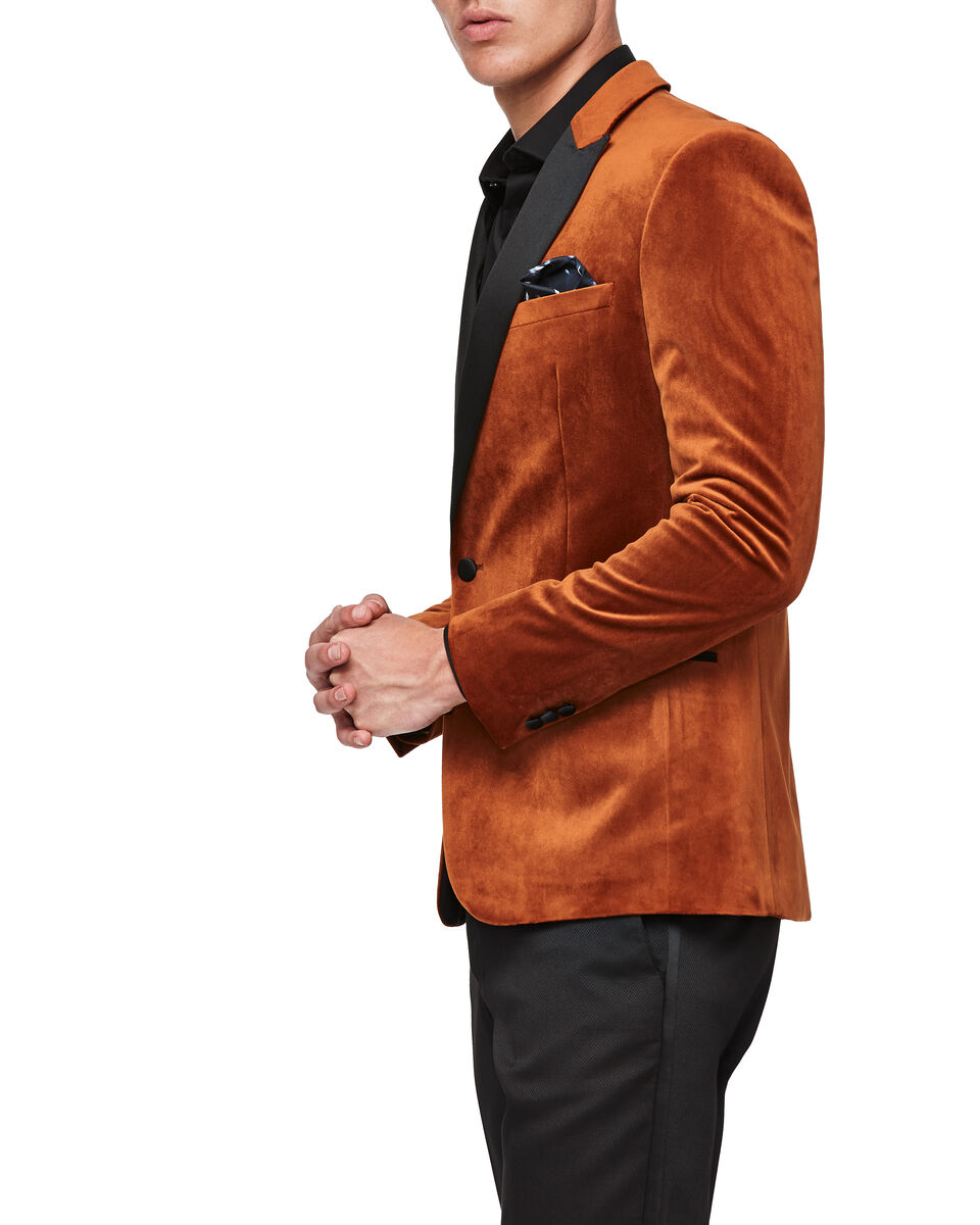 Brimsdown Tuxedo Jacket, Tan, hi-res